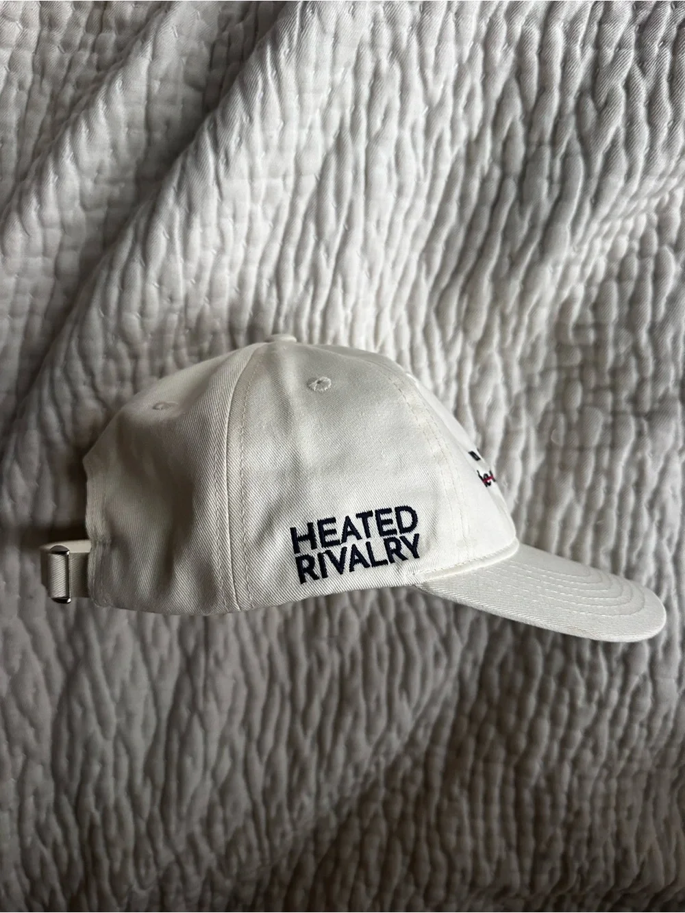 heated rivalry x red sox theme hat